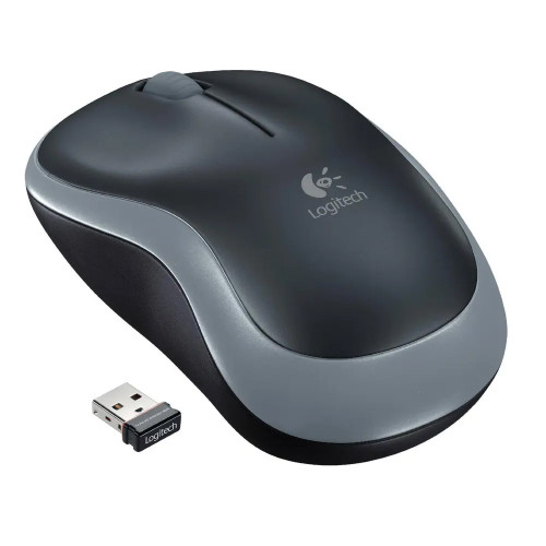 Logitech M185 USB Alıcılı Kablosuz Mouse - Gri