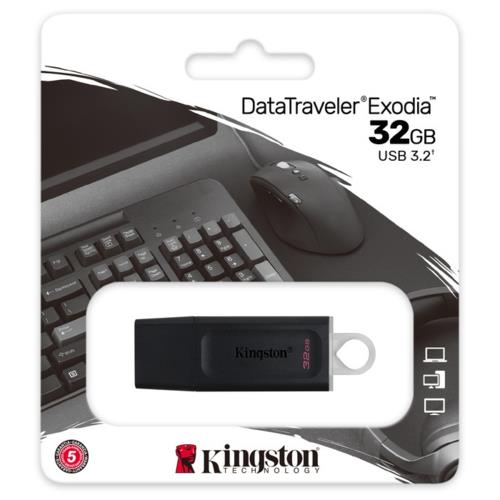 Kingston 32GB USB3.2 GEN 1 DTX Flash Bellek