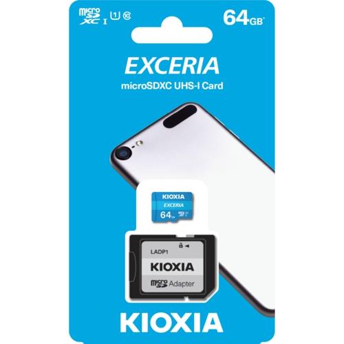 Kioxia 64GB Micro SDXC 100MB/sn Exceria Hafıza Kartı